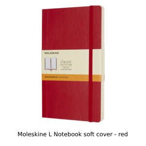 Moleskine Notebook Red